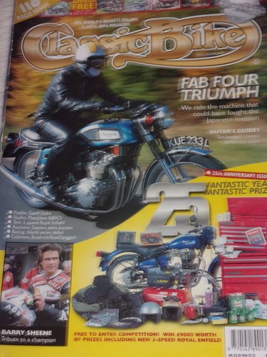 Classic bike triumph - classic, 05/03