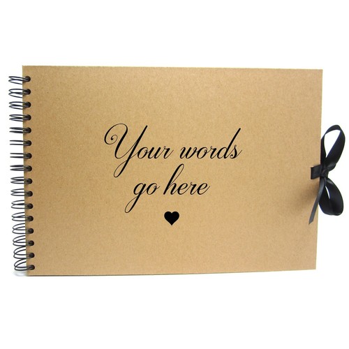 Personalised scrapbook a4 - personalised,