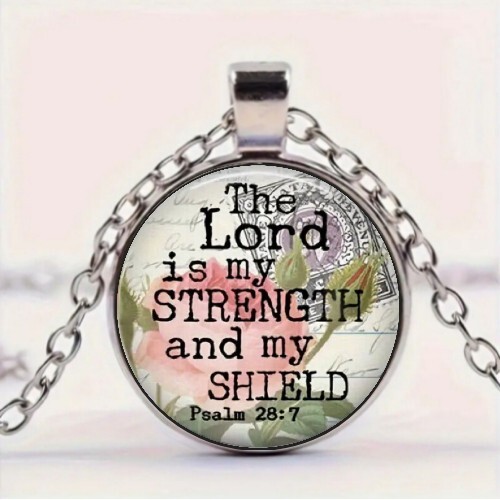 New round pendant - new, necklace