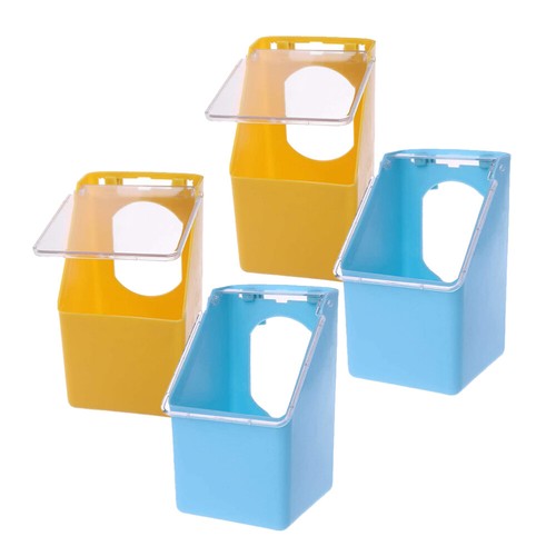 4pcs quail cage feeder - quail,