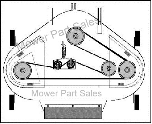 Countax belt deck c400h - belt,