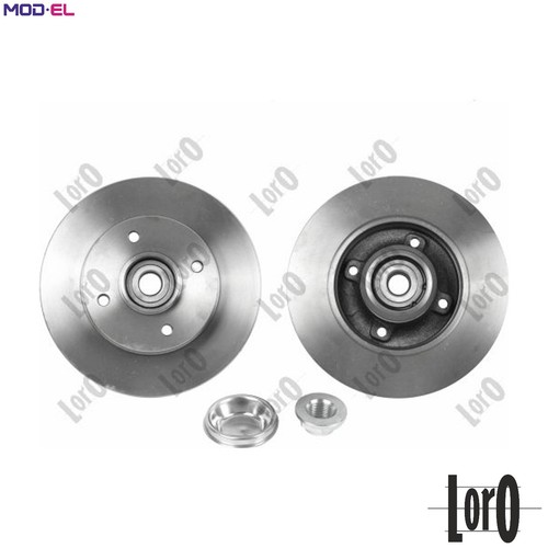 Brake disc 231 035 - 2x, for