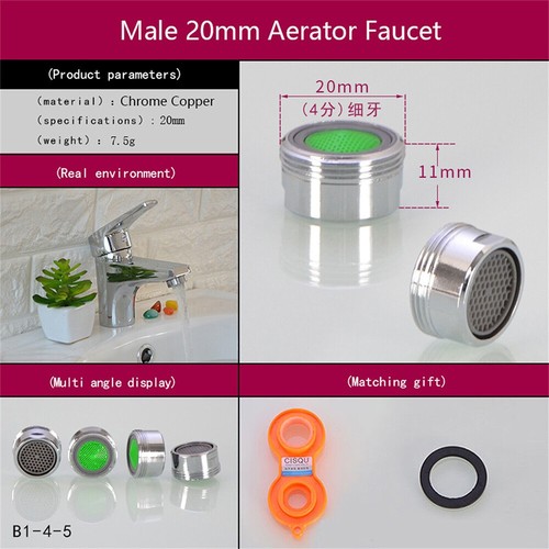 Water saving tap aerator - water,