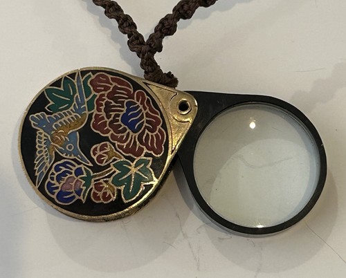 Vintage cloisonné enamel - -,