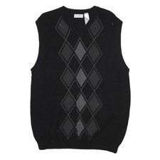 CONCEPTS Mens Black Patterned