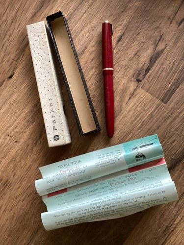 Vintage parker burgundy - parker, 51