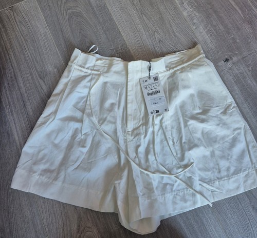 Zara white shorts women - shorts, size