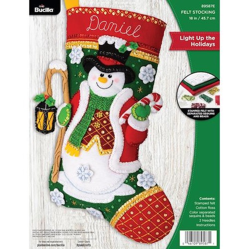 Bucilla felt christmas - 18",