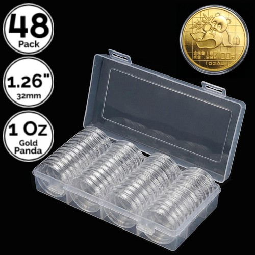 Pack 32mm coin capsules - coin,