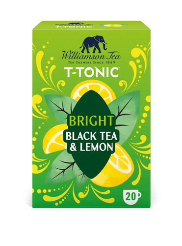 New williamson tea cartons - new, 2