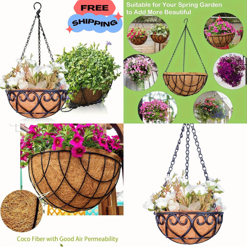 Hanging baskets 16 - 12", 14"
