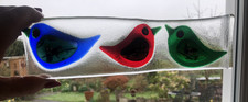 BEAUTIFUL FUSED GLASS WAVE OF