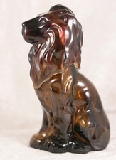 Avon Black Suede aftershave 90ml 5" tall lion shaped empty perfume bottle