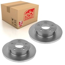 Pair front brake disc fits - front,