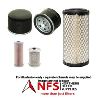 NFS Filter Kit fits Yanmar B15-3 Mini Excavator Oil, Fuel and Air