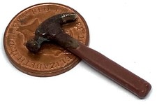 Dolls House Rusty Claw Hammer