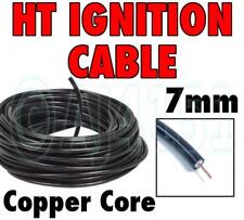 HT Ignition Lead (Spark Plug) Cable Copper Core Twin Insulated Black PVC Coated