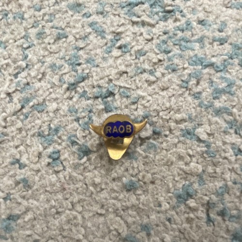 Raob enamel lapel pin - enamel, badge