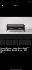 Swoon Stepney Steel Table / Small Tv Stand