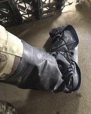 NBC CBRN HAZMAT OVERBOOT Biological Chem Protective Boot PREPPER Nuclear No1 Mk2