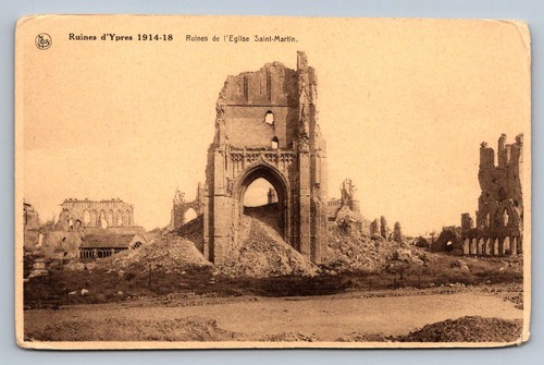 Postcard belgium ypres i - belgium,
