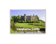 Laugharne Castle Fridge Magnet