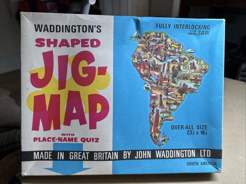 Waddington jig map jigsaw - waddington’s,