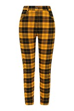 Yellow Tartan Check Plaid