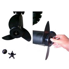Kayak Outboard Motor Prop Canoe Electric Motor 3-Blade Propeller & Sheer Pin