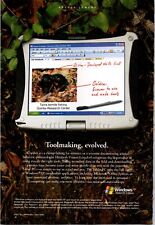Microsoft Windows XP Tablet PC Edition Original Vintage Print Ad