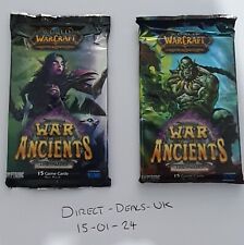 WoW TCG War of The Ancients Sealed Booster Pack - Loot Cards ? - UK Seller