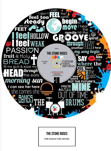 Stone roses print - print, poster