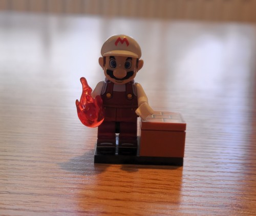 Fireball mario lego minifig - lego,