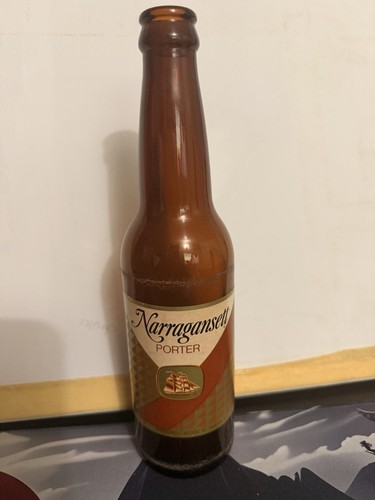 Amber glass bottle - amber, of