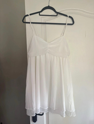 Shein women white chiffon - shein,