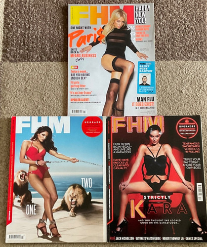 Magazines fhm july dec - magazines, july,