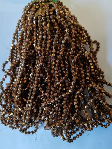 Bulk 800pc gold bicone crystal - bulk,