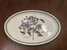 Portmierion Botanic Garden Oval 13 Oval Serving Plate Cyclamen Floral