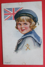 WW1 Comic Art PATRIOTIC SAILOR