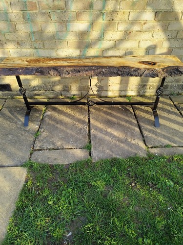 Ornate bespoke garden - bespoke, bench