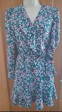 Zara Flower Wrap Dress. Very