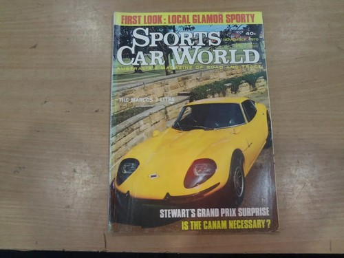 Sports car world magazine - sports,
