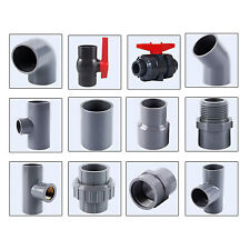 Plumbing Fittings Pipe For Aquarium Fish Tank Pond Solvent Weld PVC Metric