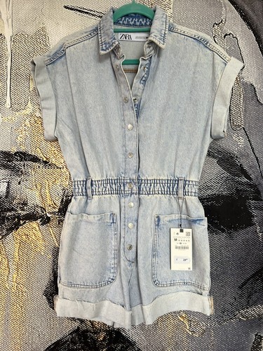 Zara short denim - short, blue