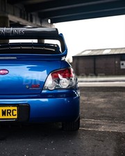 Rear Carbon Fiber Gurney Spoiler Flap For: Subaru Impreza GDA GDA WRX STI 01-07