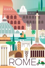 Rome City Landscape Travel