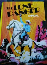 The Lone Ranger Annual -  - 1976 Brown Watson VGC Collectors Item 