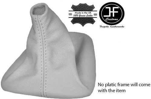 White real leather manual - manual, gear