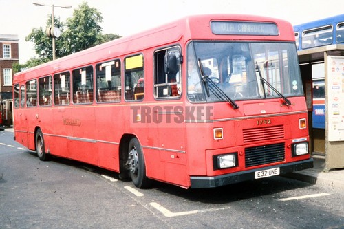 35mm slide midland red leyland - slide,