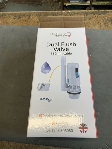 Dual flush valve - dual, approved